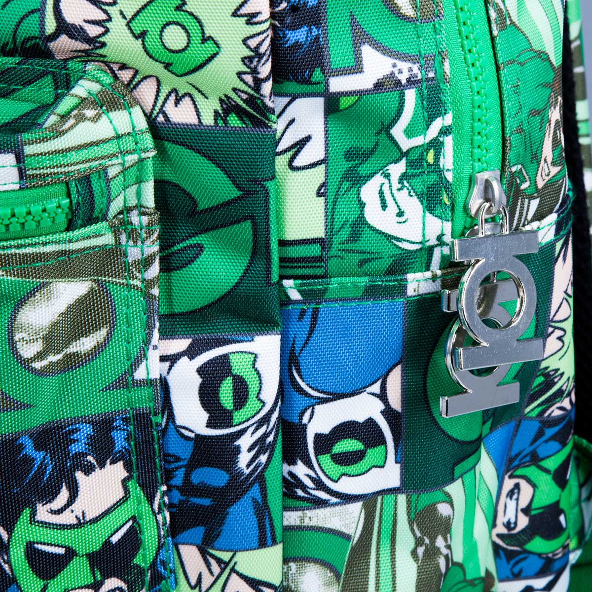 Green Lantern Deluxe Comic Strip Backpack - Image 3