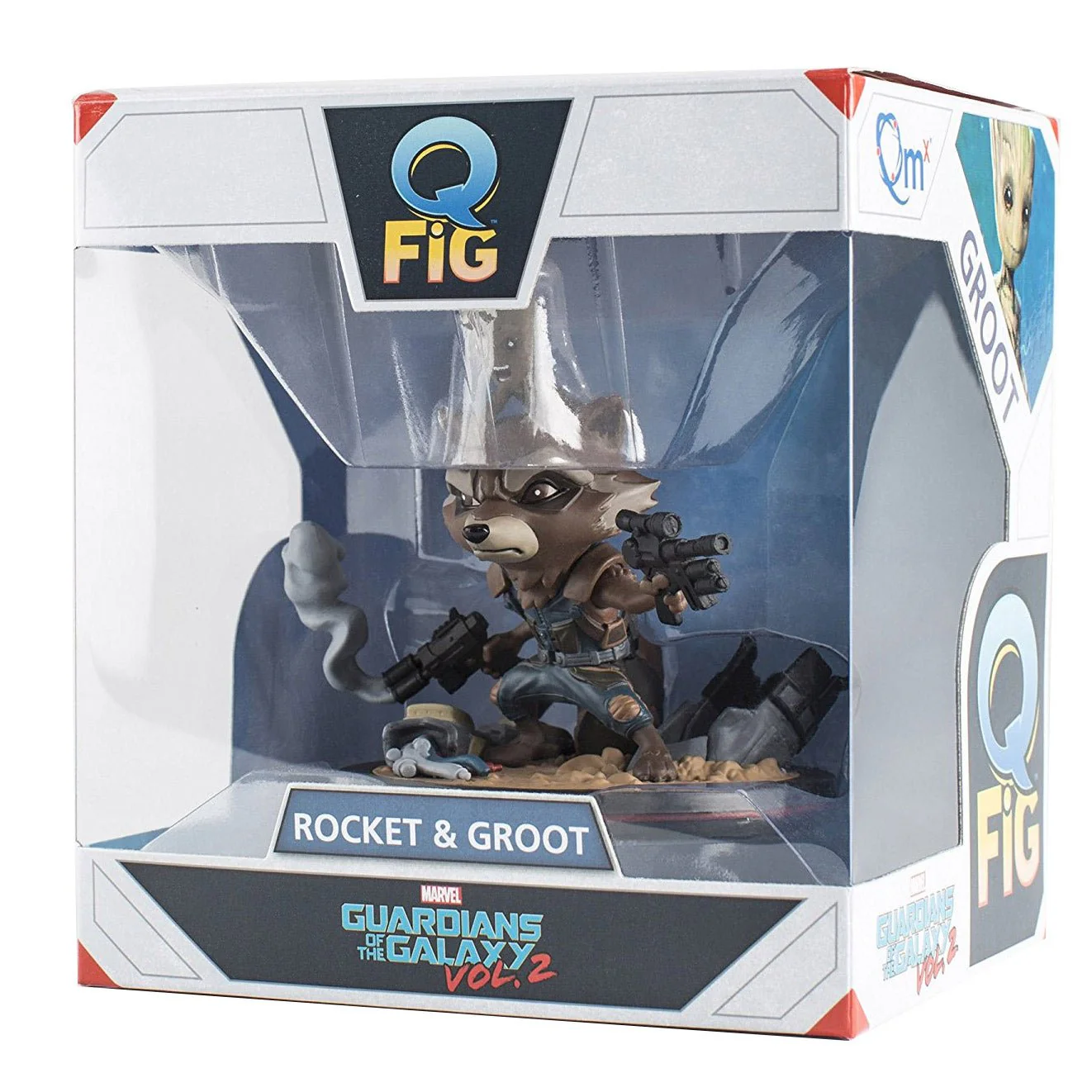 Guardians of the Galaxy Rocket & Groot Q-Fig Diorama - Image 4