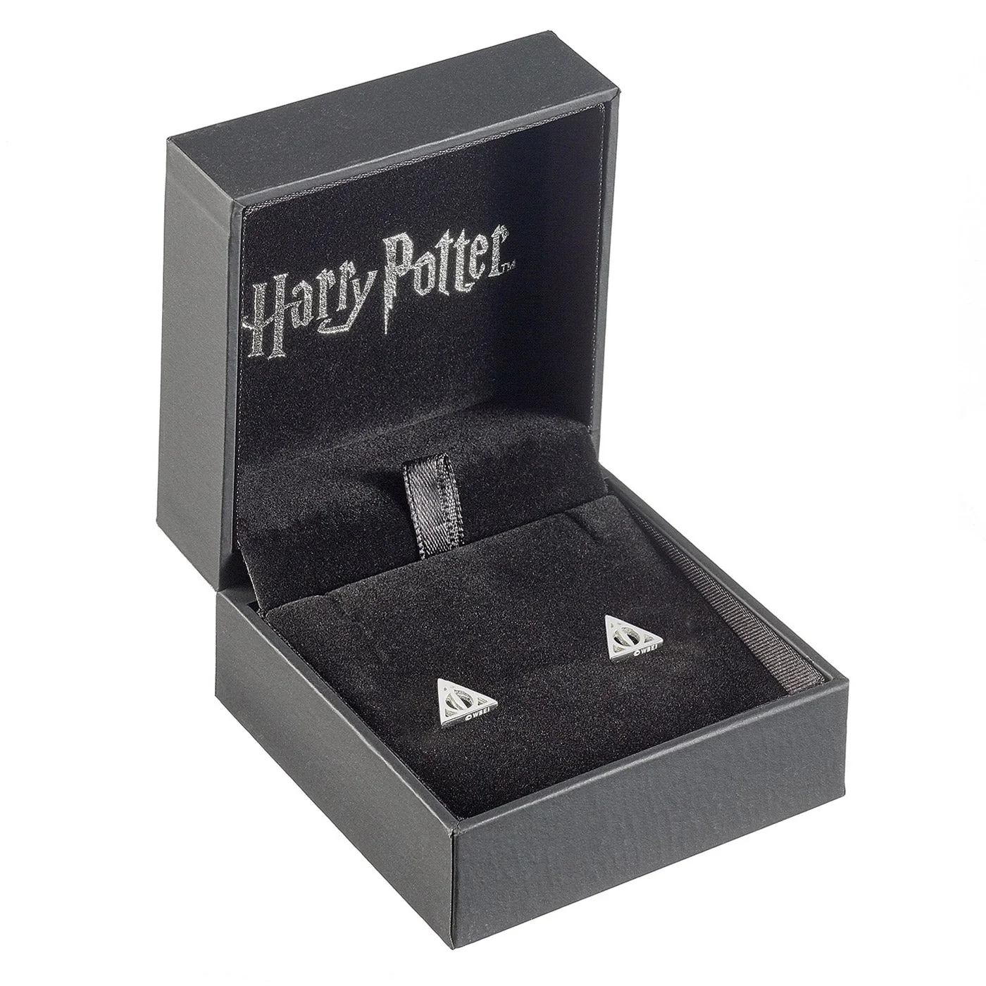 Harry Potter Deathly Hallows Sterling Silver Earrings - Image 3