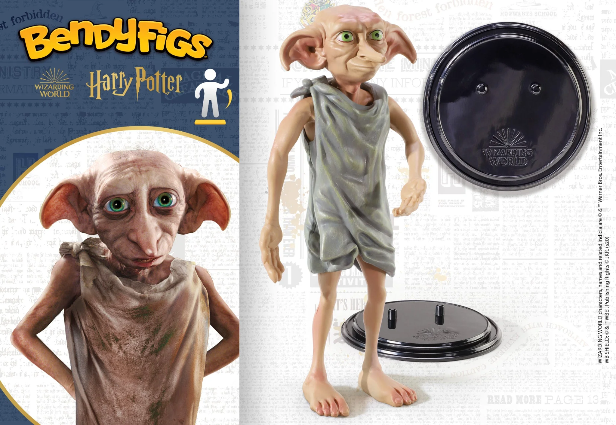 Harry Potter Dobby Bendyfig - Image 2