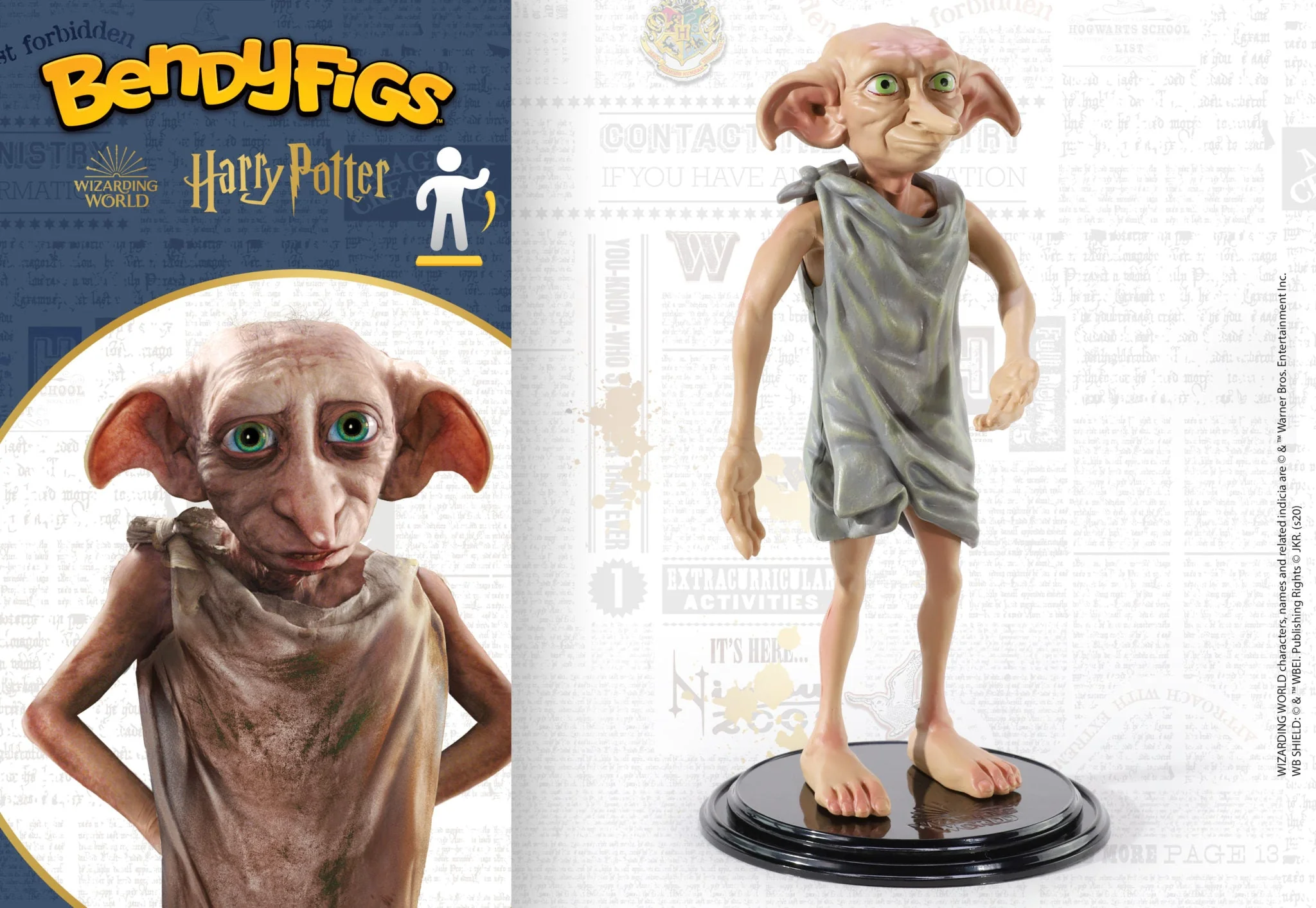 Harry Potter Dobby Bendyfig - Image 3
