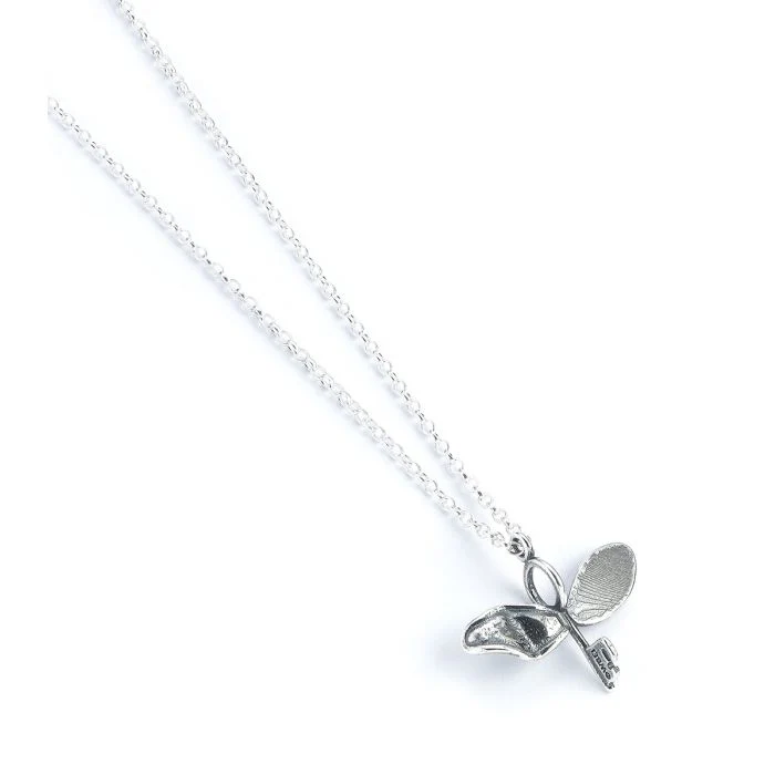 Harry Potter Flying Key with a Broken Wing Sterling Silver Necklace - Image 2