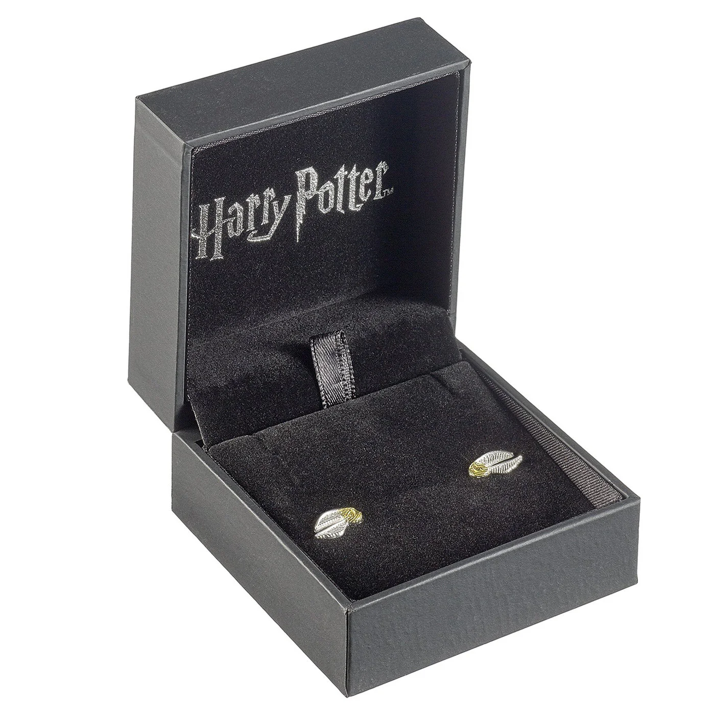 Harry Potter Golden Snitch Sterling Silver Earrings - Image 3