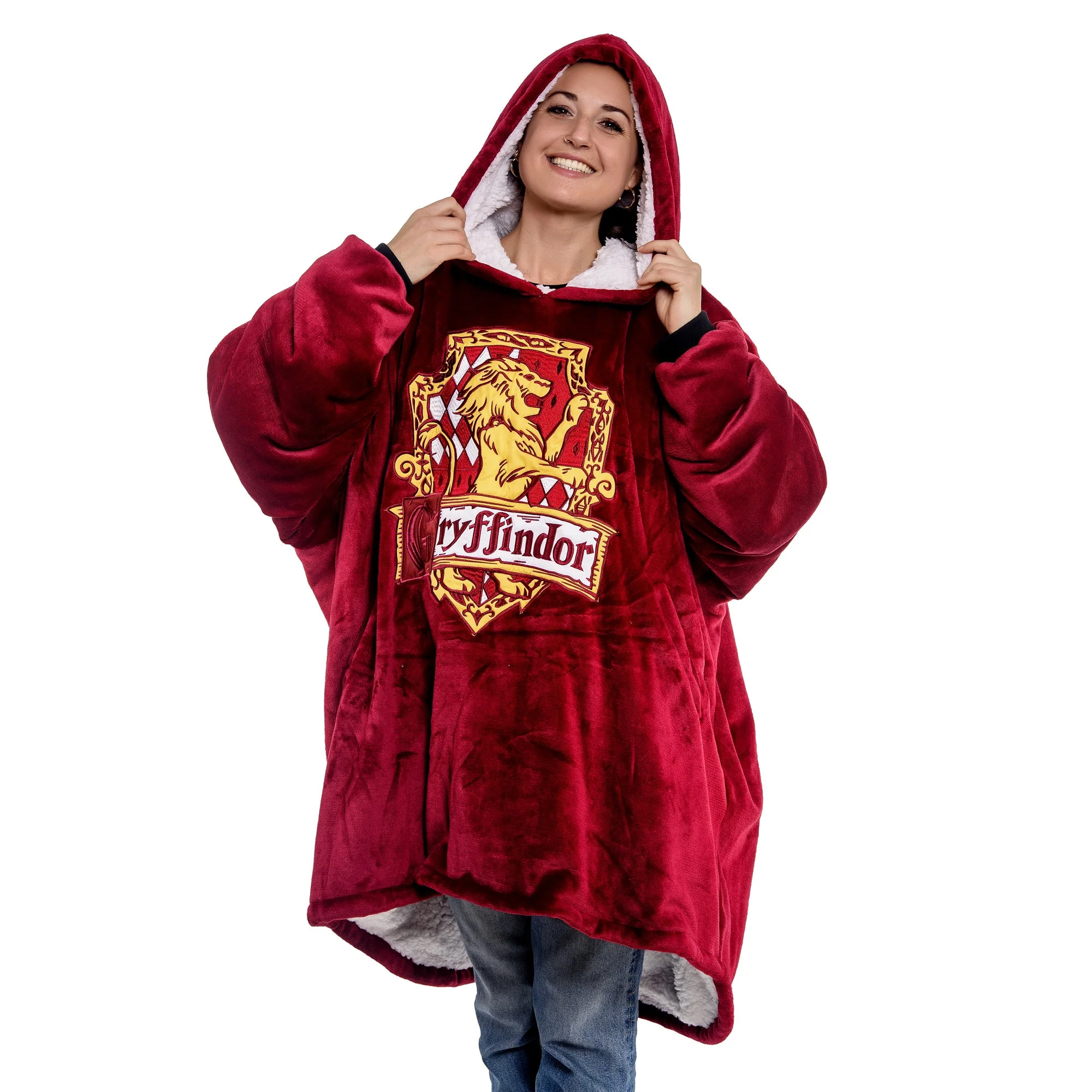 Harry Potter Gryffindor Oversized Hooded Blanket - Image 2