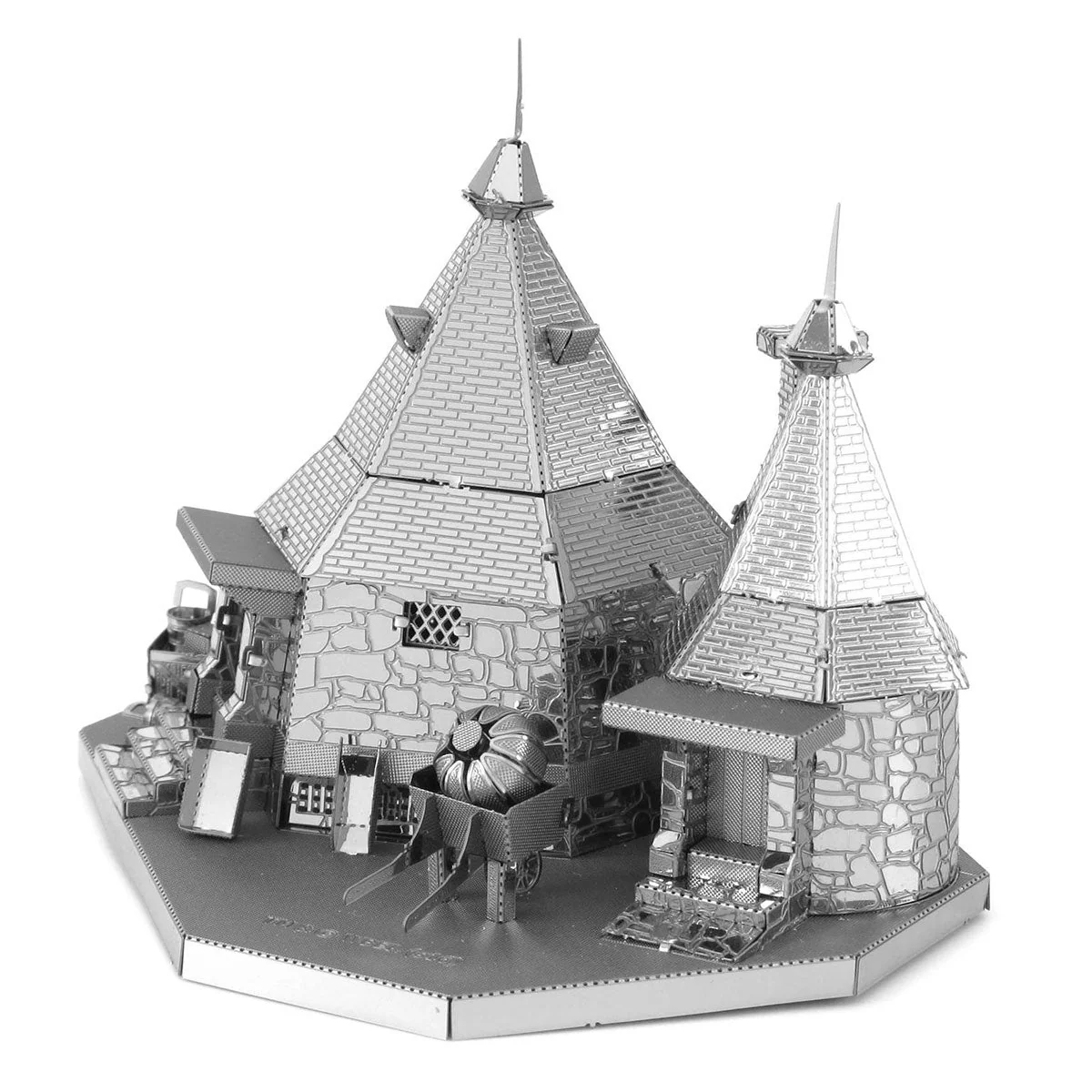Harry Potter Hagrid's Hut DIY Metal Earth Model Kit - Image 4