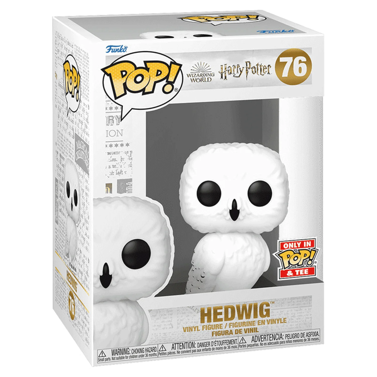 Harry Potter Hedwig Pop! Vinyl and Tee Set - Image 4