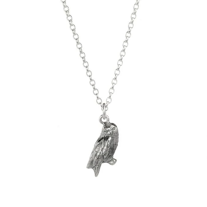 Harry Potter Hedwig Sterling Silver Necklace - Image 2