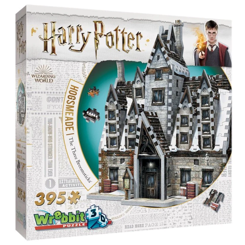 Harry Potter Hogsmeade The Three Broomsticks 3D Puzzle - Image 2