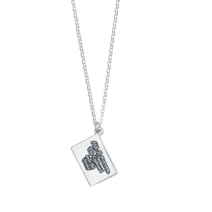 Harry Potter Hogwarts Acceptance Letter Sterling Silver Charm Necklace - Image 2