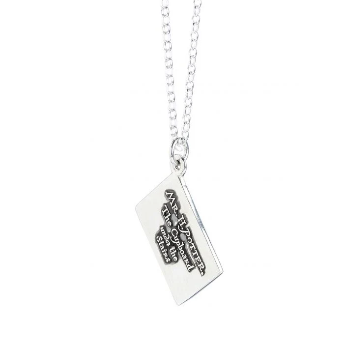 Harry Potter Hogwarts Acceptance Letter Sterling Silver Charm Necklace - Image 3