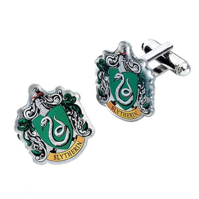 Harry Potter House Crest Silver Plated Cufflinks - Image 3