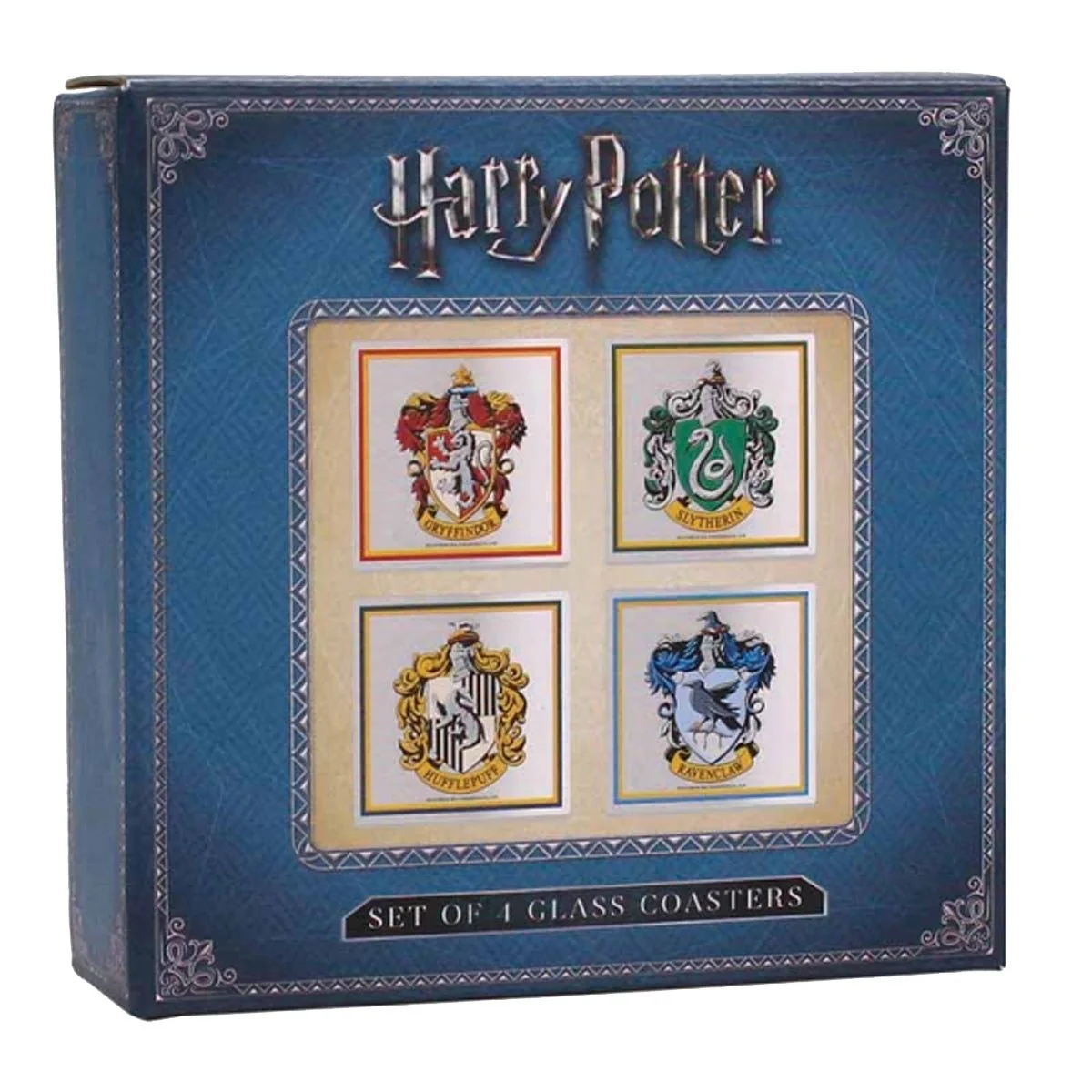 Harry Potter Houses Set of 4 Glass Coasters - Image 3