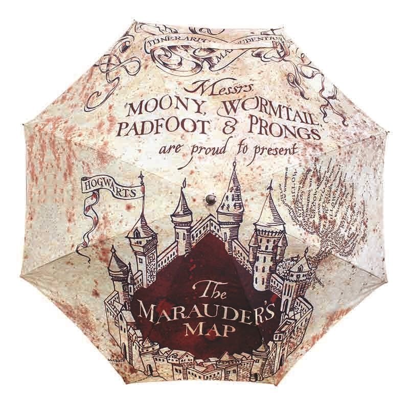 Harry Potter Marauder's Map Full Size Umbrella - Image 2