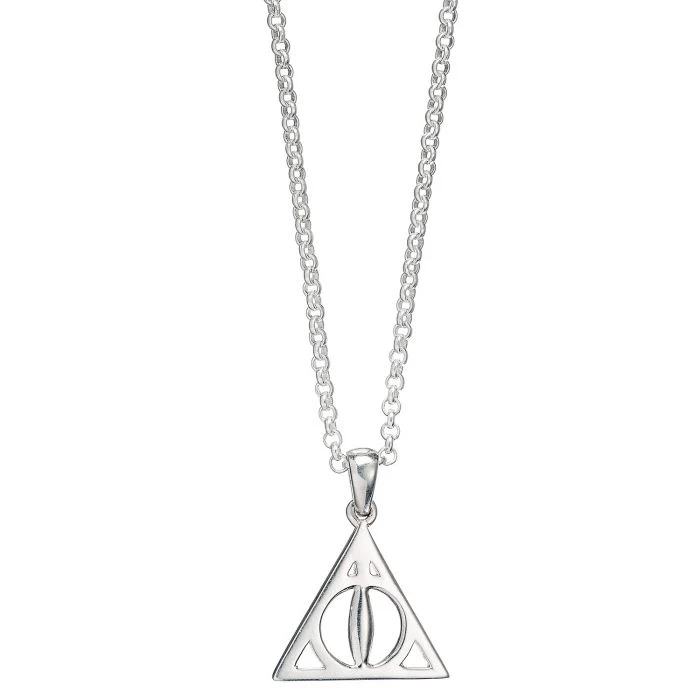 Harry Potter Deathly Hallows Sterling Silver Necklace - Image 4