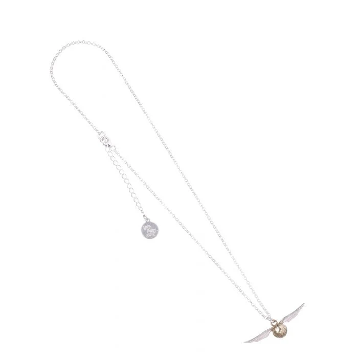 Harry Potter Sterling Silver Golden Snitch Pendant - Image 3