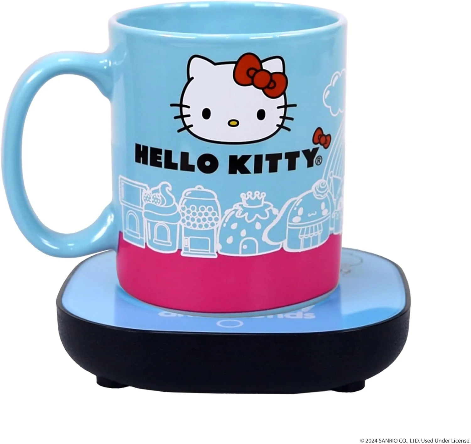 Hello Kitty Coffee Mug & Warmer Set - Image 6