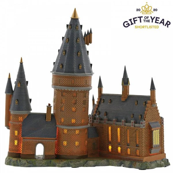 Harry Potter Hogwarts Great Hall and Tower Illuminating Resin Statue - Image 2