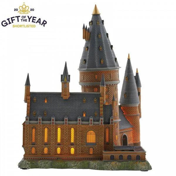 Harry Potter Hogwarts Great Hall and Tower Illuminating Resin Statue - Image 3