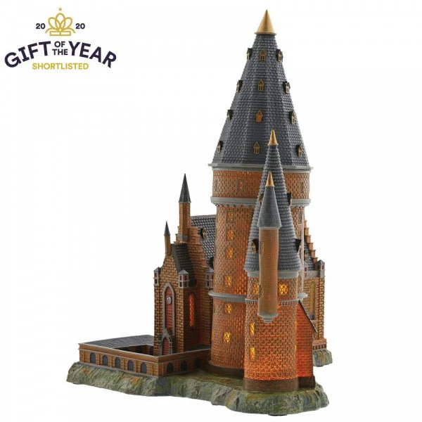 Harry Potter Hogwarts Great Hall and Tower Illuminating Resin Statue - Image 4