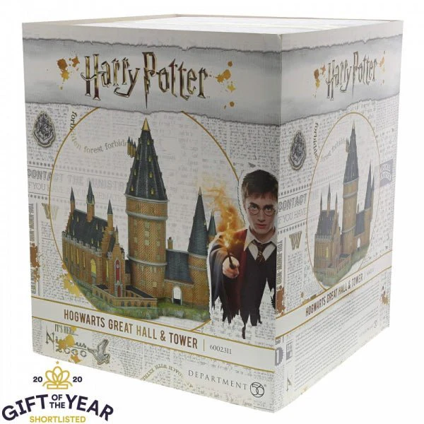 Harry Potter Hogwarts Great Hall and Tower Illuminating Resin Statue - Image 6
