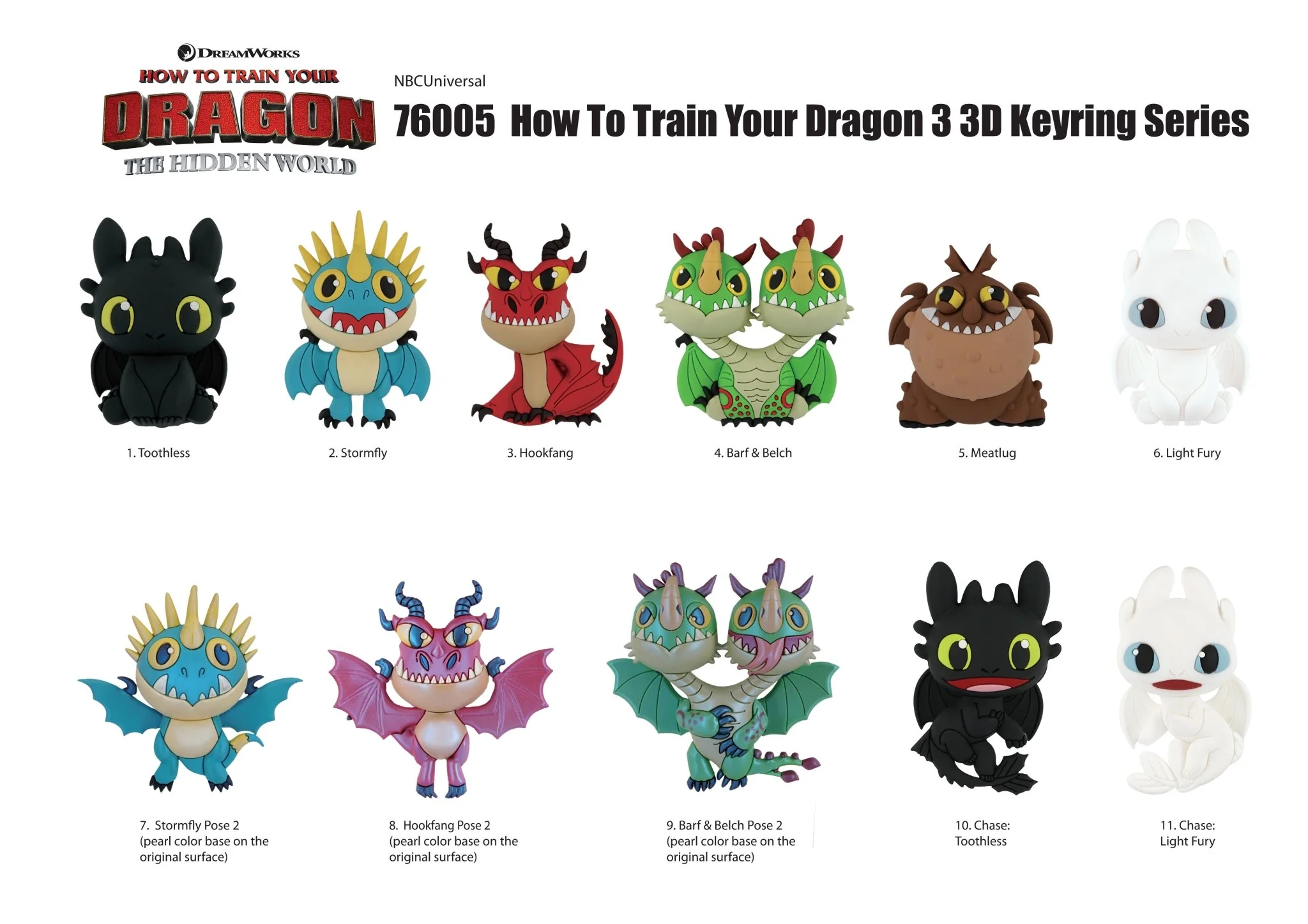 How to Train Your Dragon Blind Bag Mystery Bag Clip - Image 3