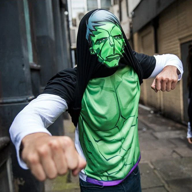 Hulk Reversible Long Sleeve T-Shirt - Image 5