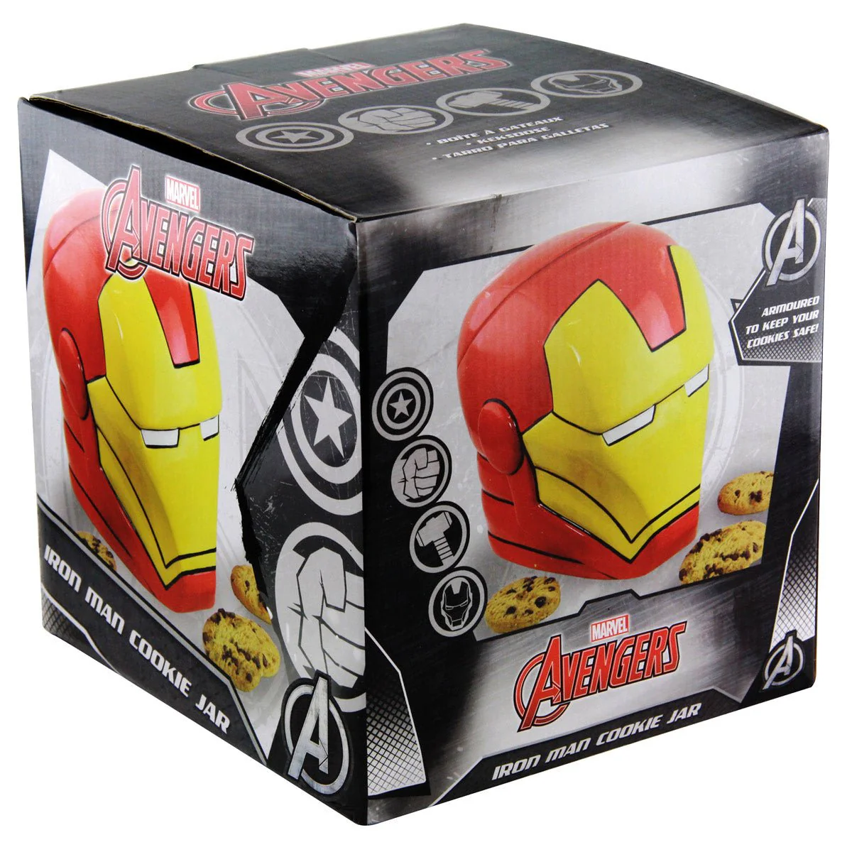 Iron Man Ceramic Cookie Jar - Image 3