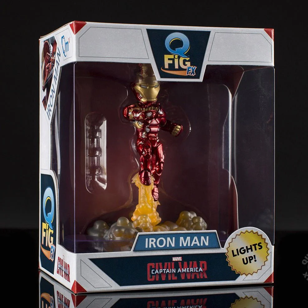 Iron Man Light-Up Q-Fig Diorama - Image 4