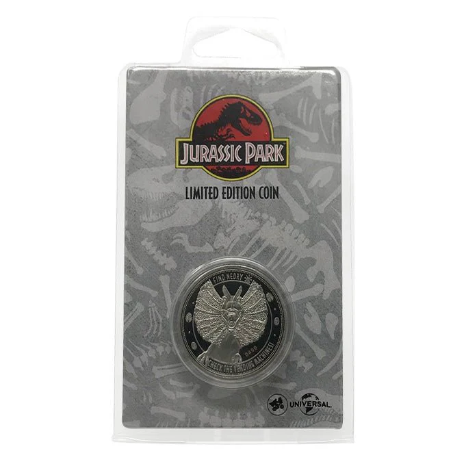 Jurassic Park Find Nedry Limited Edition Collectors Coin - Image 2