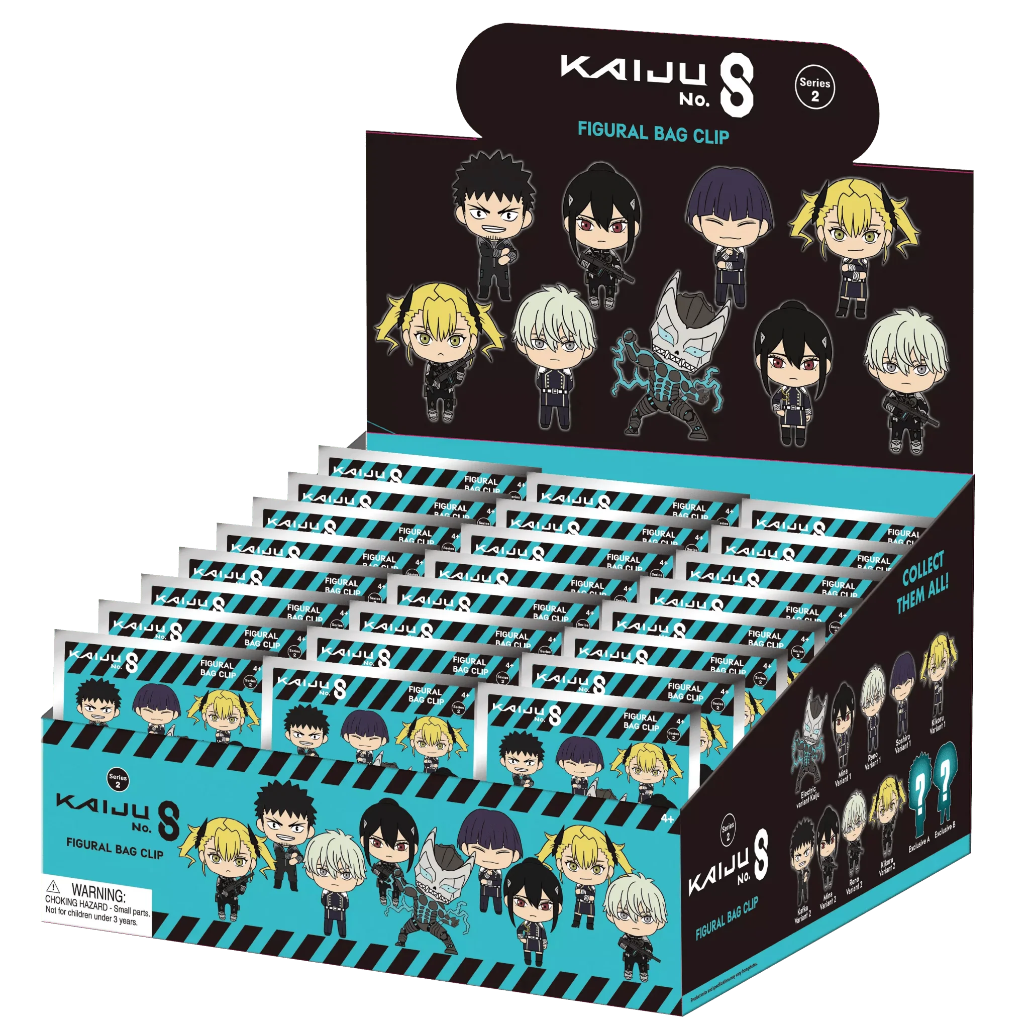 Kaiju No. 8 Series 2 Blind Bag Mystery Bag Clip - Image 4