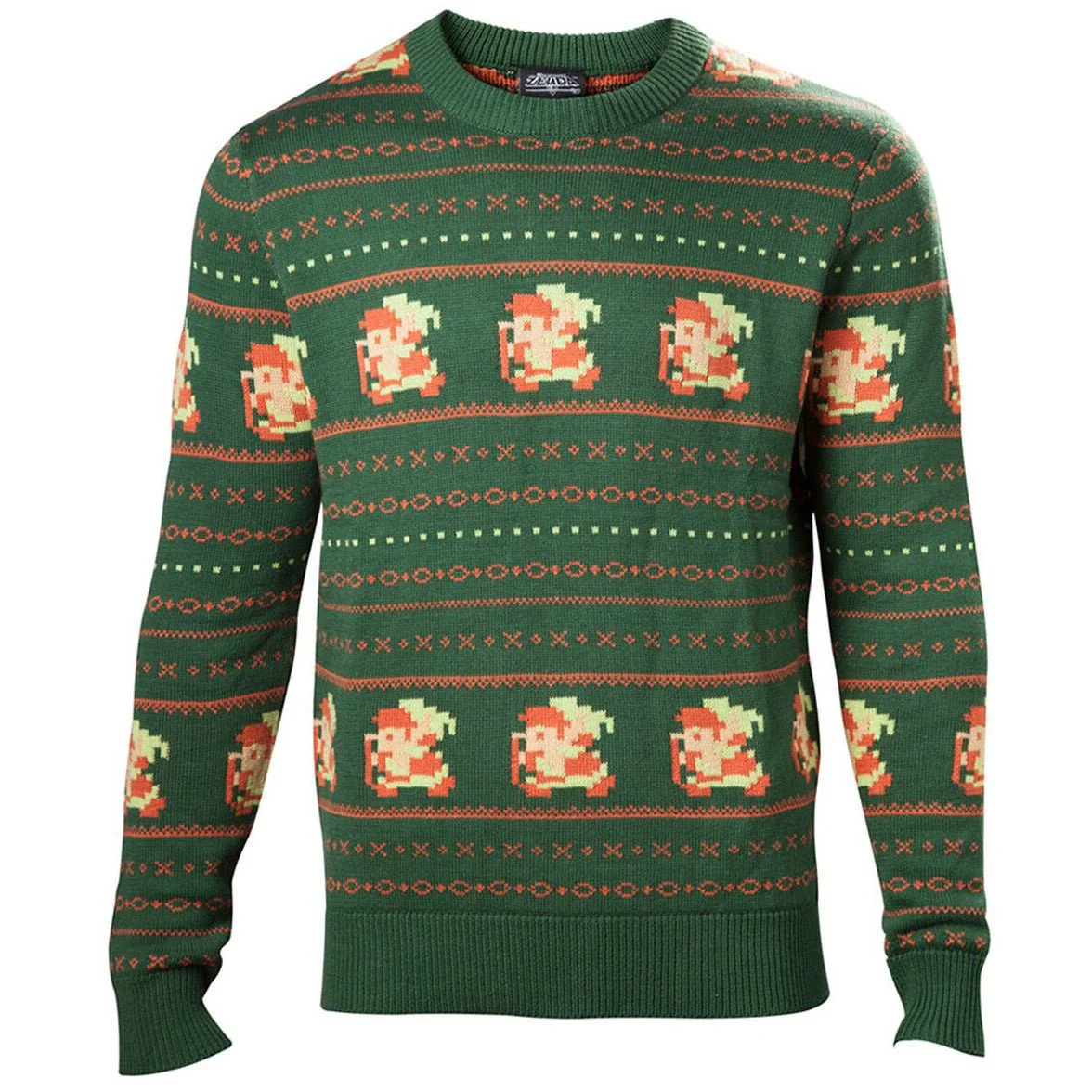 Legend of Zelda 8-Bit Knitted Christmas Jumper / Sweater - Image 3