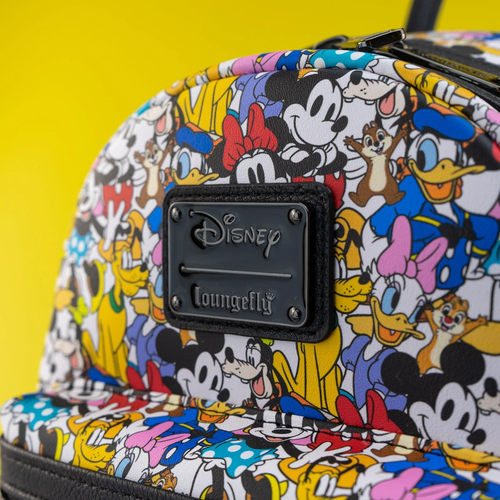 Loungefly x Disney Mickey and Friends Print Mini Backpack - Image 2