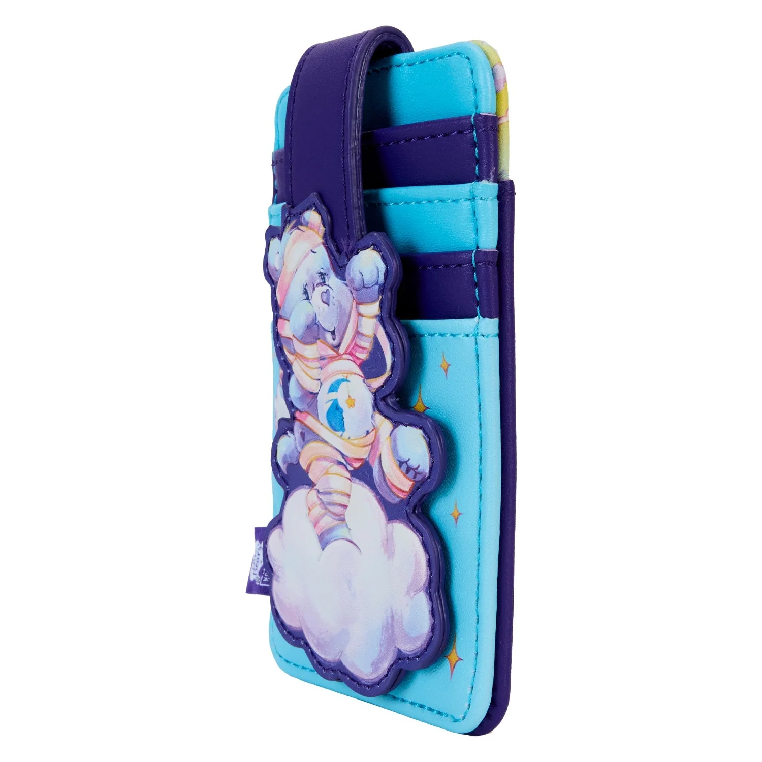 Loungefly Carebears x Universal Monsters Bedtime Bear Mummy Cardholder - Image 2