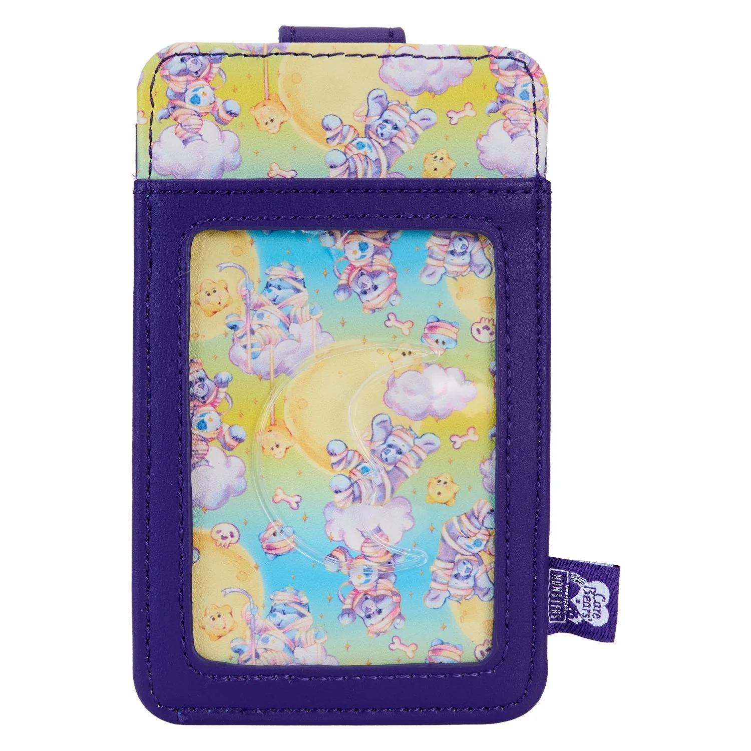 Loungefly Carebears x Universal Monsters Bedtime Bear Mummy Cardholder - Image 3