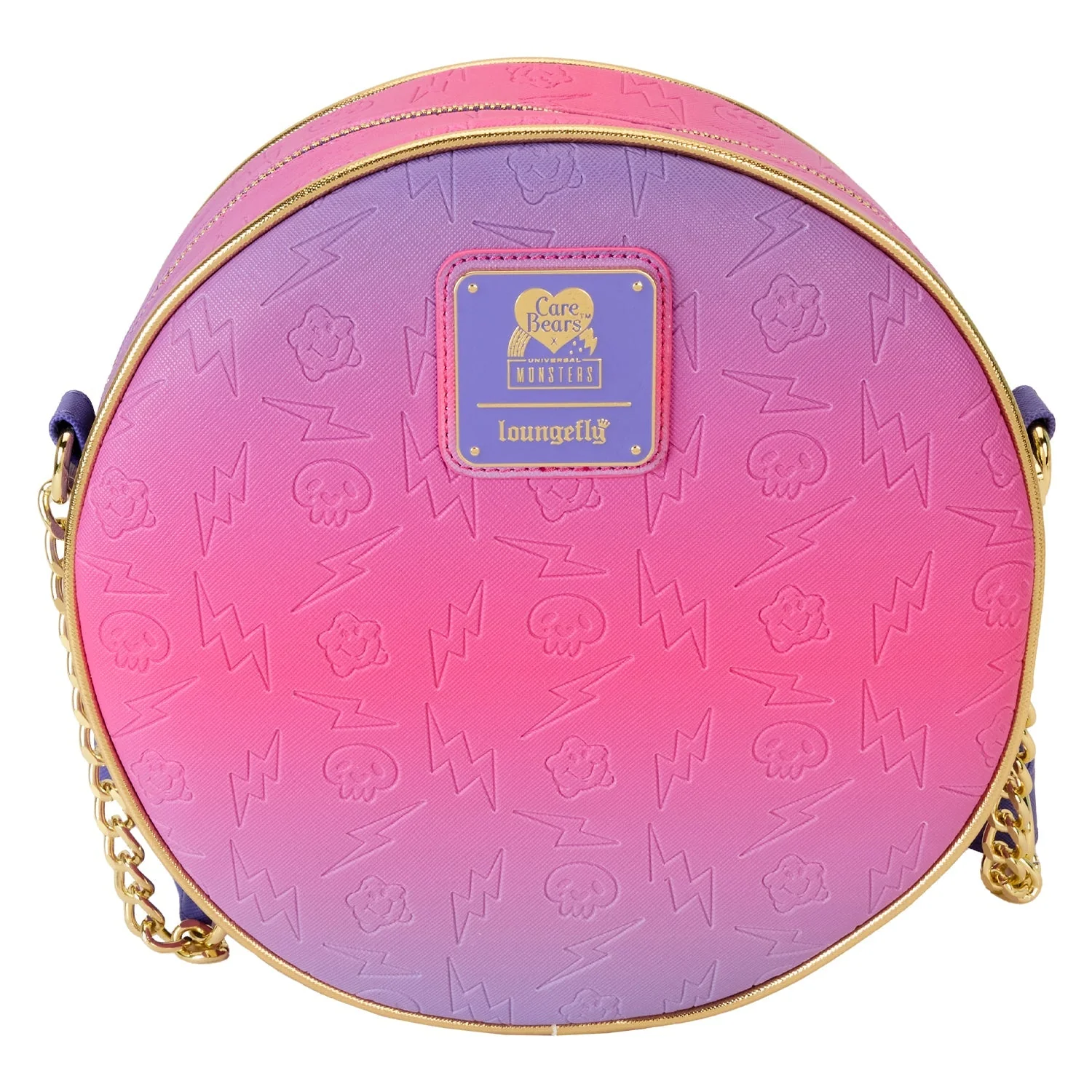 Loungefly Carebears x Universal Monsters Cheer Bear Bride Canteen Crossbody Bag - Image 4