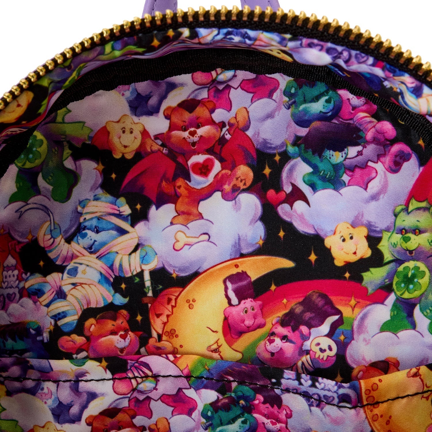 Loungefly Carebears x Universal Monsters Scary Dreams Mini Backpack - Image 8
