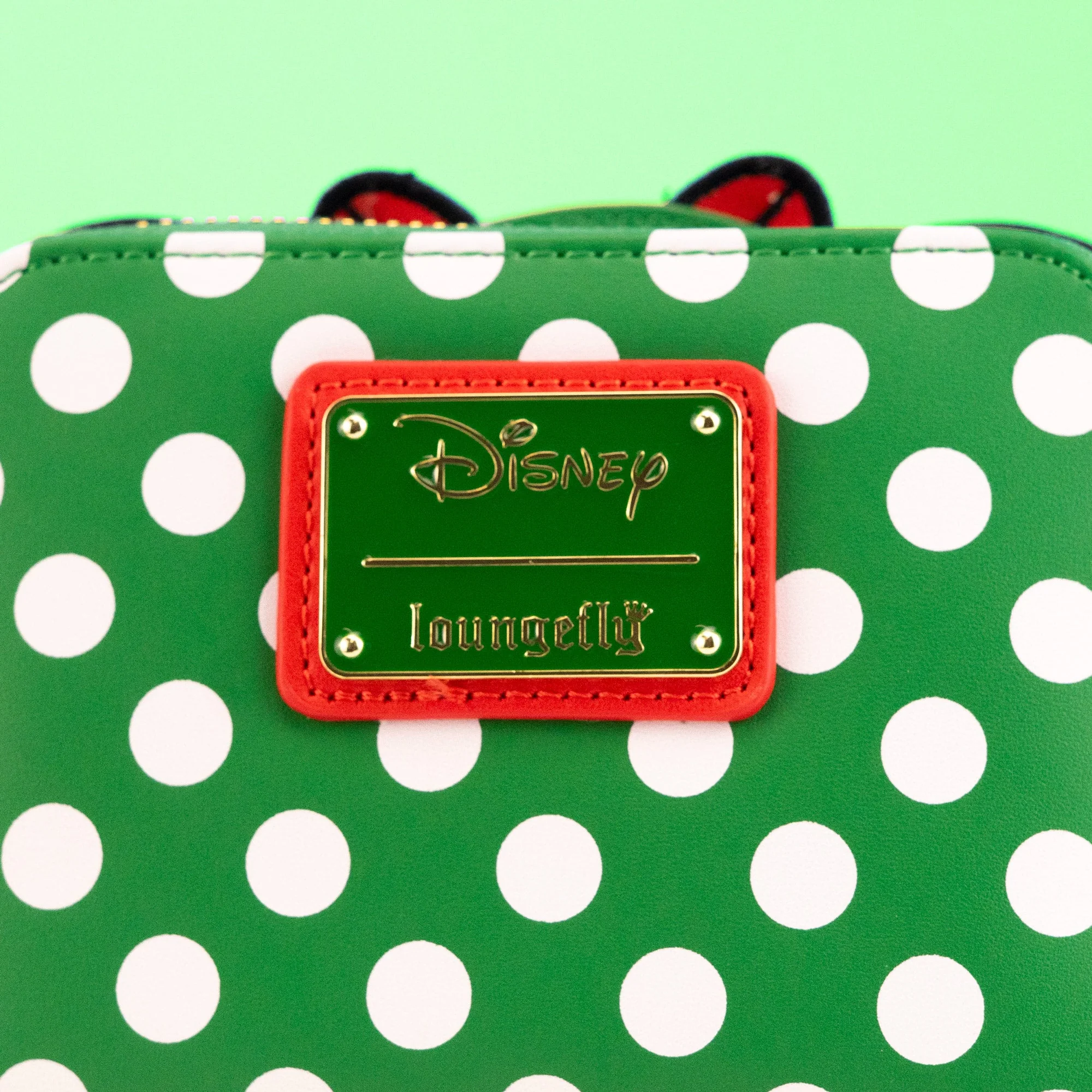 Loungefly x Disney Minnie Mouse Polka Dot Christmas Wallet - Image 2