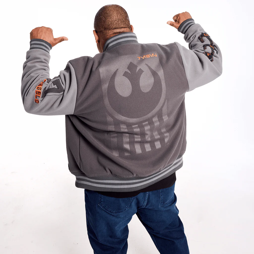 Loungefly Collectiv x Star Wars Rebel Alliance Varsity Jacket - Image 3