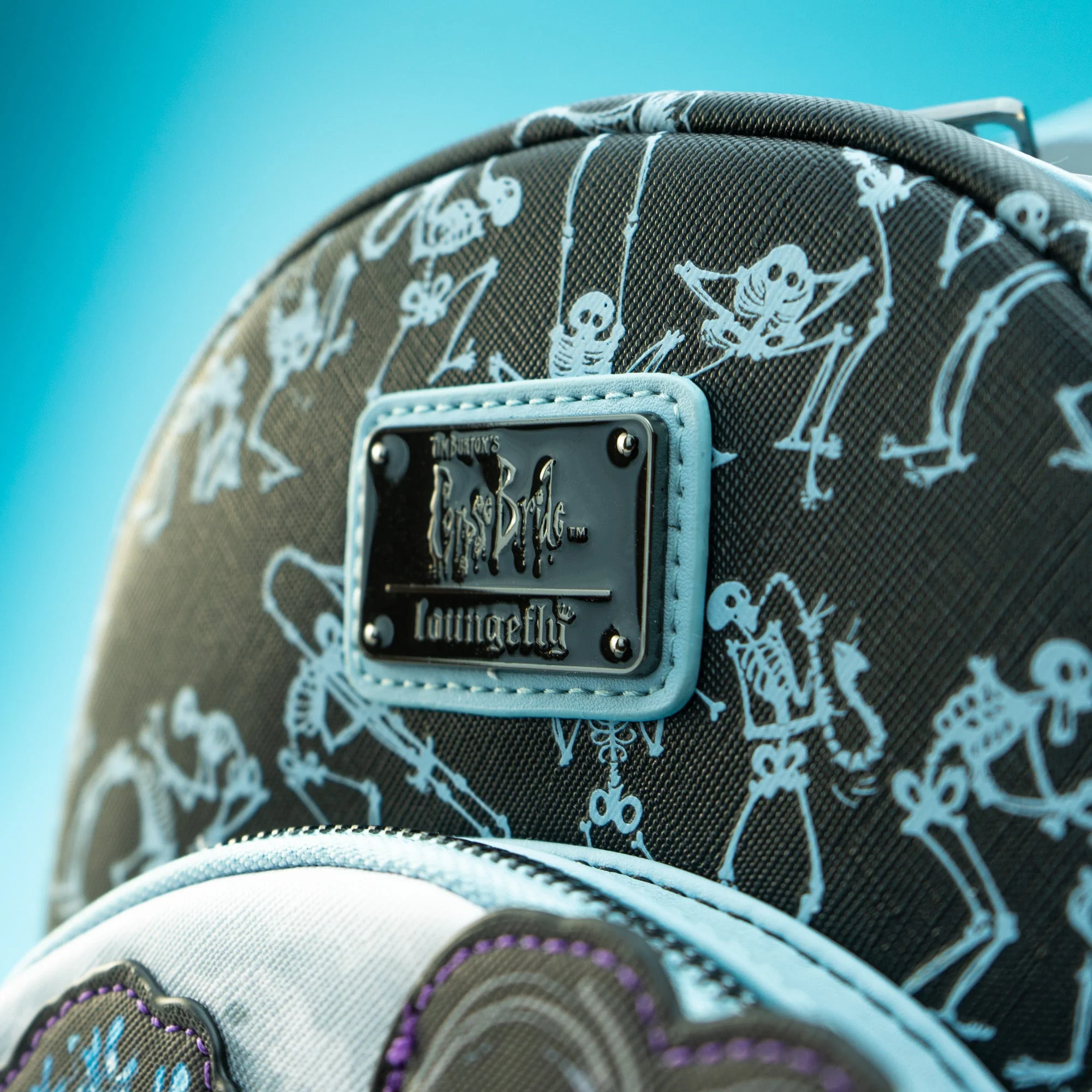Loungefly Corpse Bride Emily and Victor SDCC Exclusive Mini Backpack - Image 3