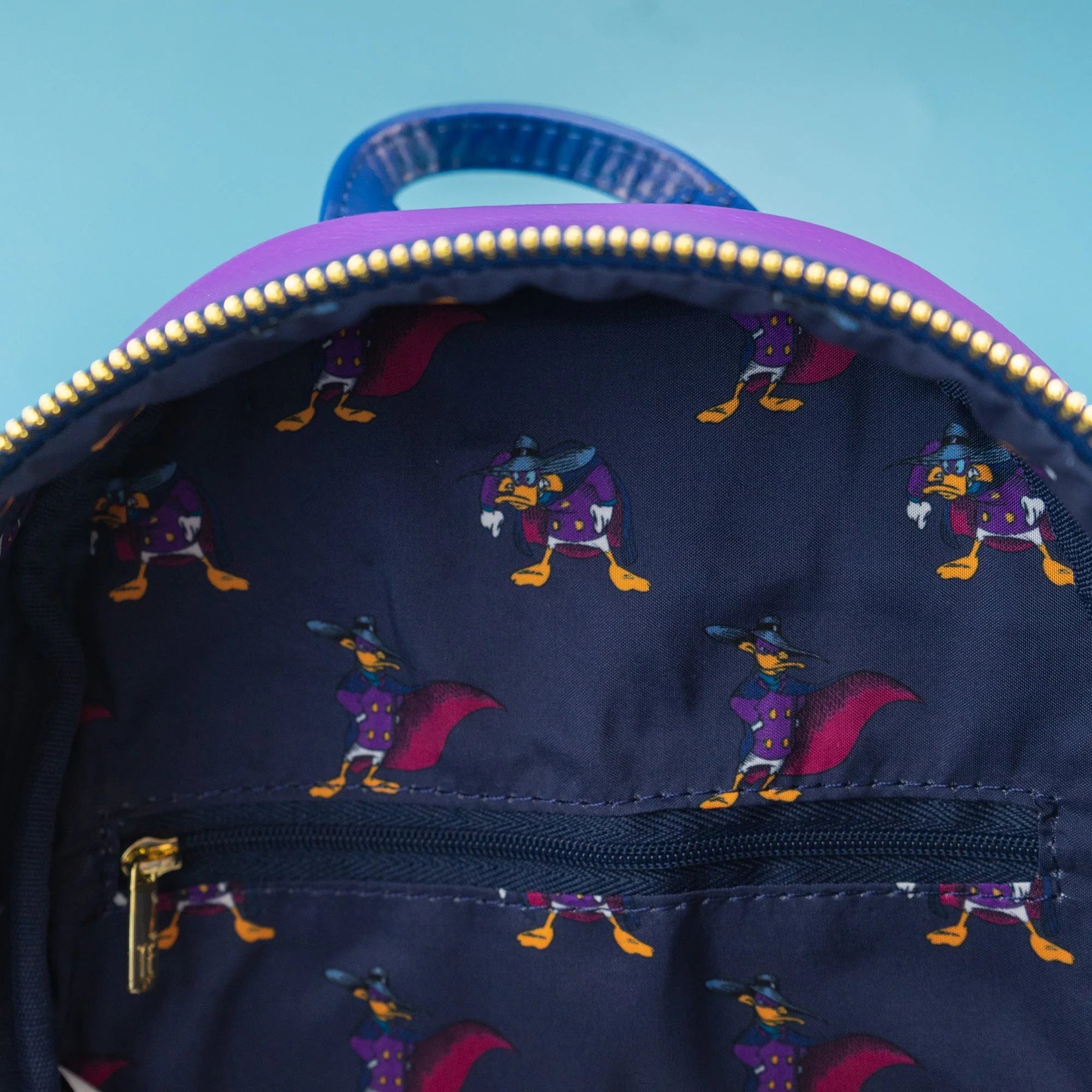 Loungefly x Disney Darkwing Duck Cosplay Mini Backpack - Image 5