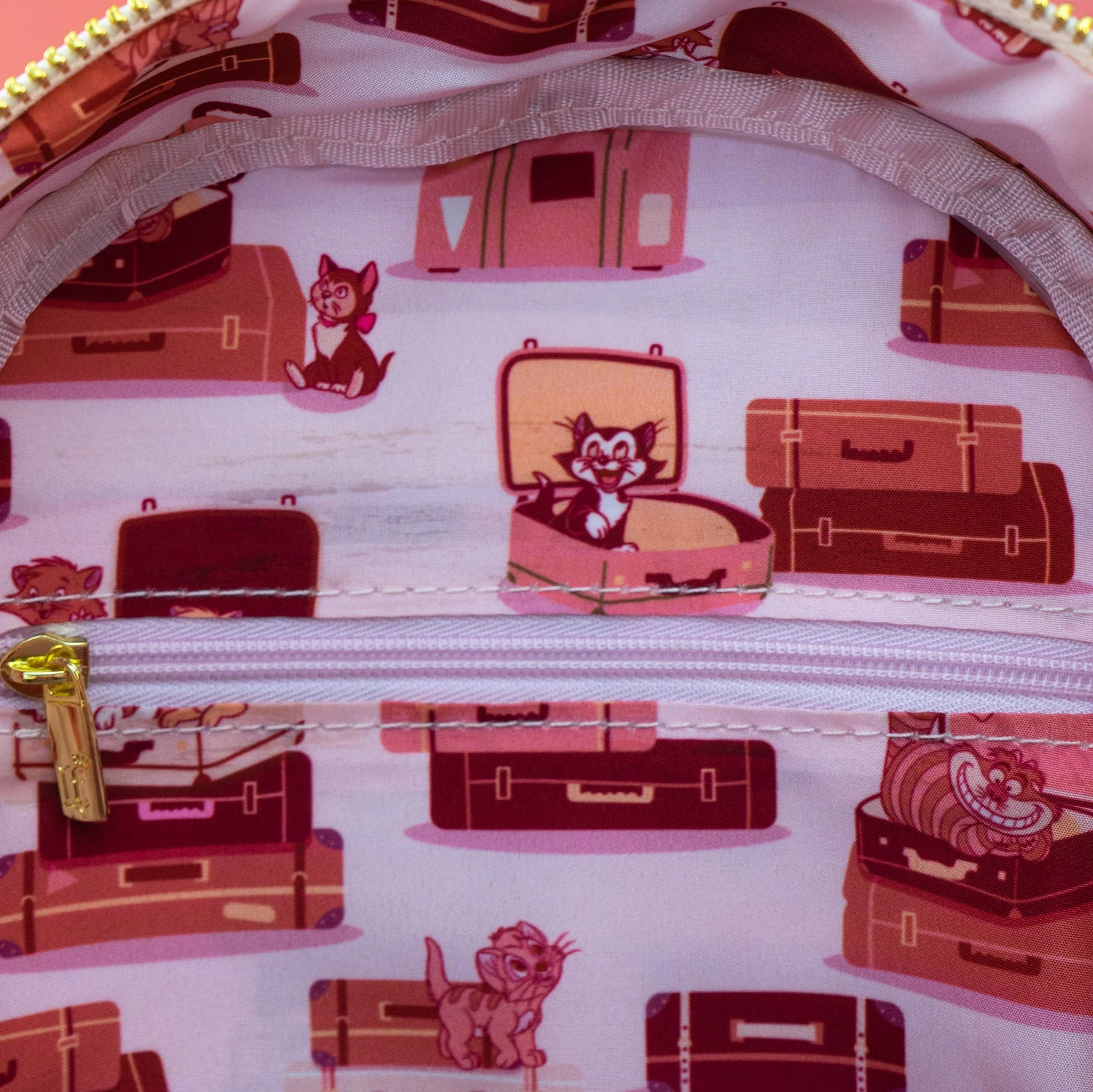 Loungefly x Disney Cats Among Luggage Mini Backpack - Image 5