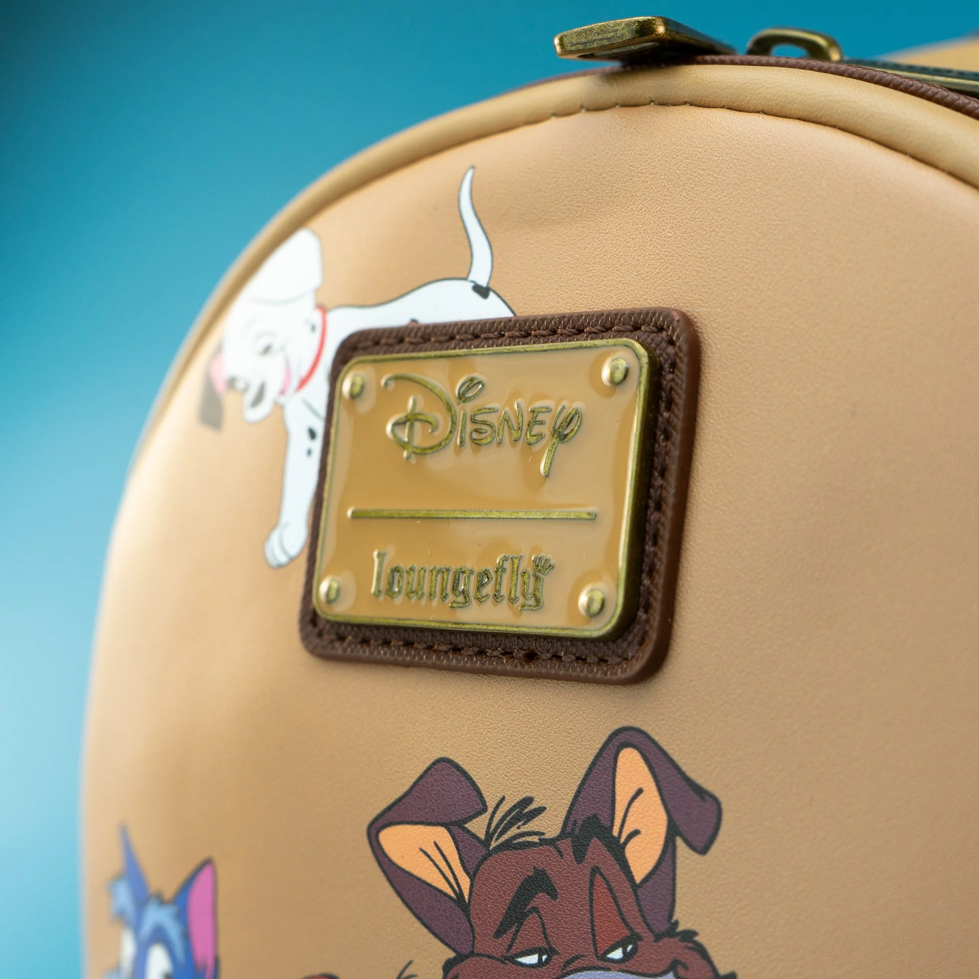 Loungefly x Disney the Dogs of Disney Corduroy Pocket Mini Backpack - Image 3