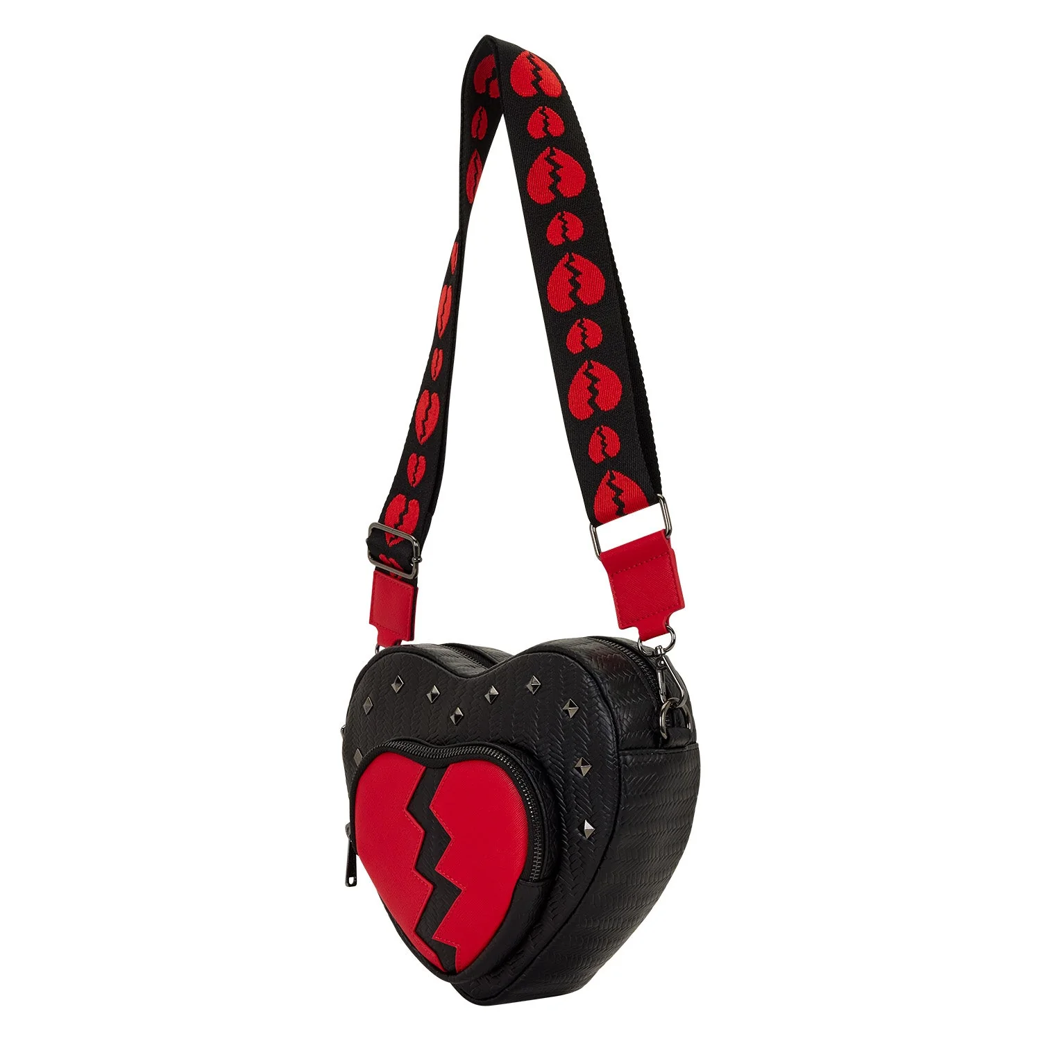 Loungefly Originals Figural Broken Heart Crossbody Bag - Image 2