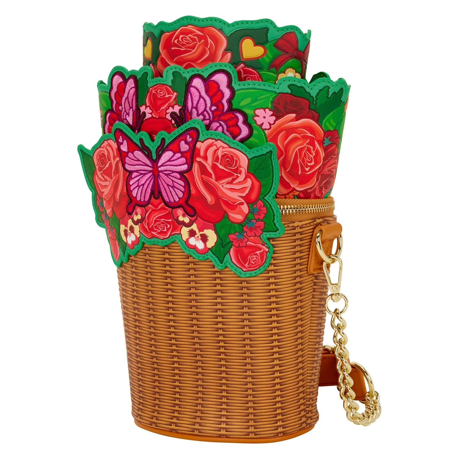 Loungefly Originals Figural Flower Basket Crossbody Bag - Image 2