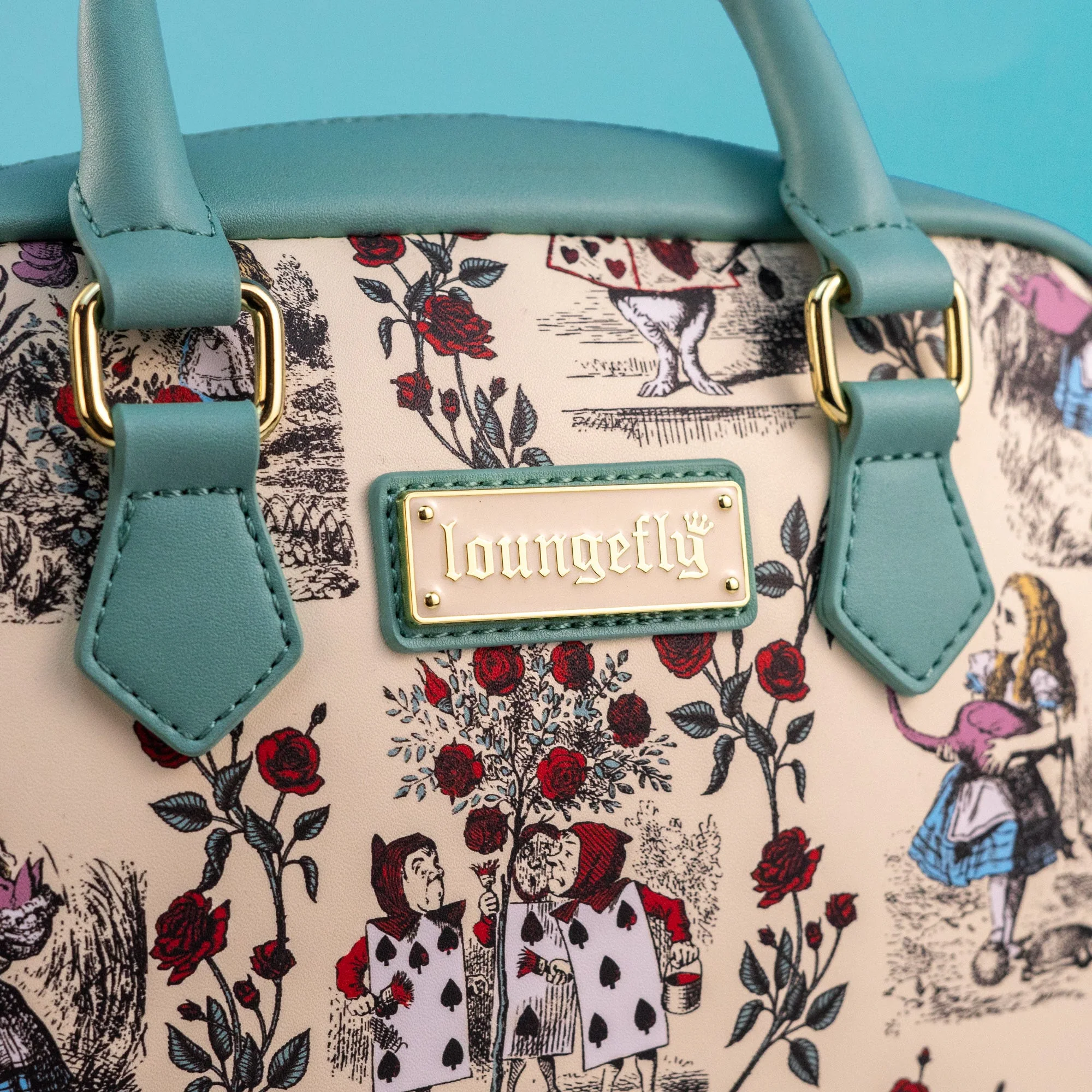 Loungefly Originals Alice in Wonderland Crossbody Bag - Image 3