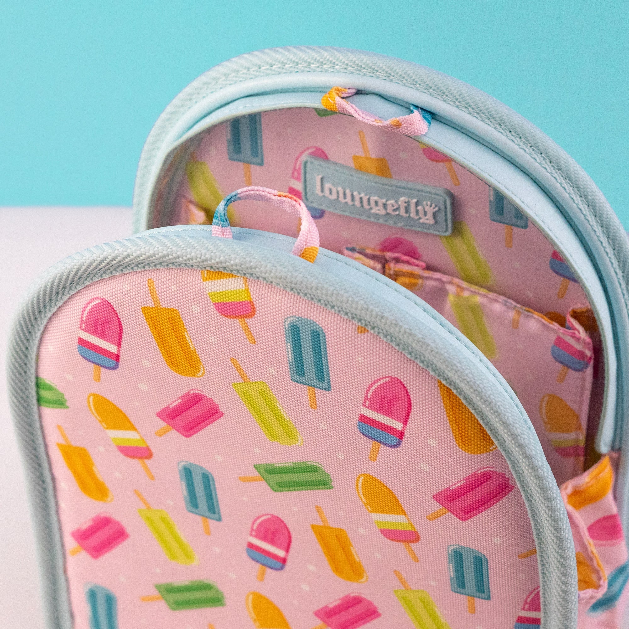 Loungefly Popsicle Light-Up Mini Backpack Insert Organizer - Image 2