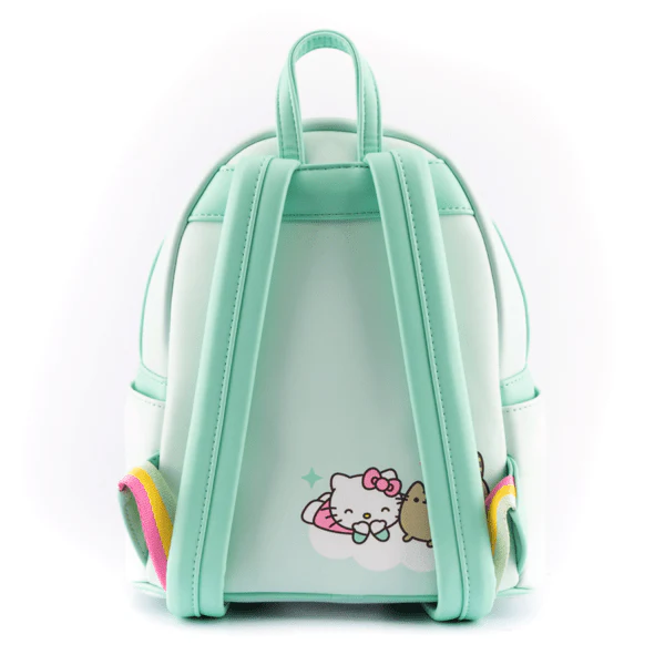 Loungefly Hello Kitty & Pusheen Rainbow Mini Backpack - Image 4