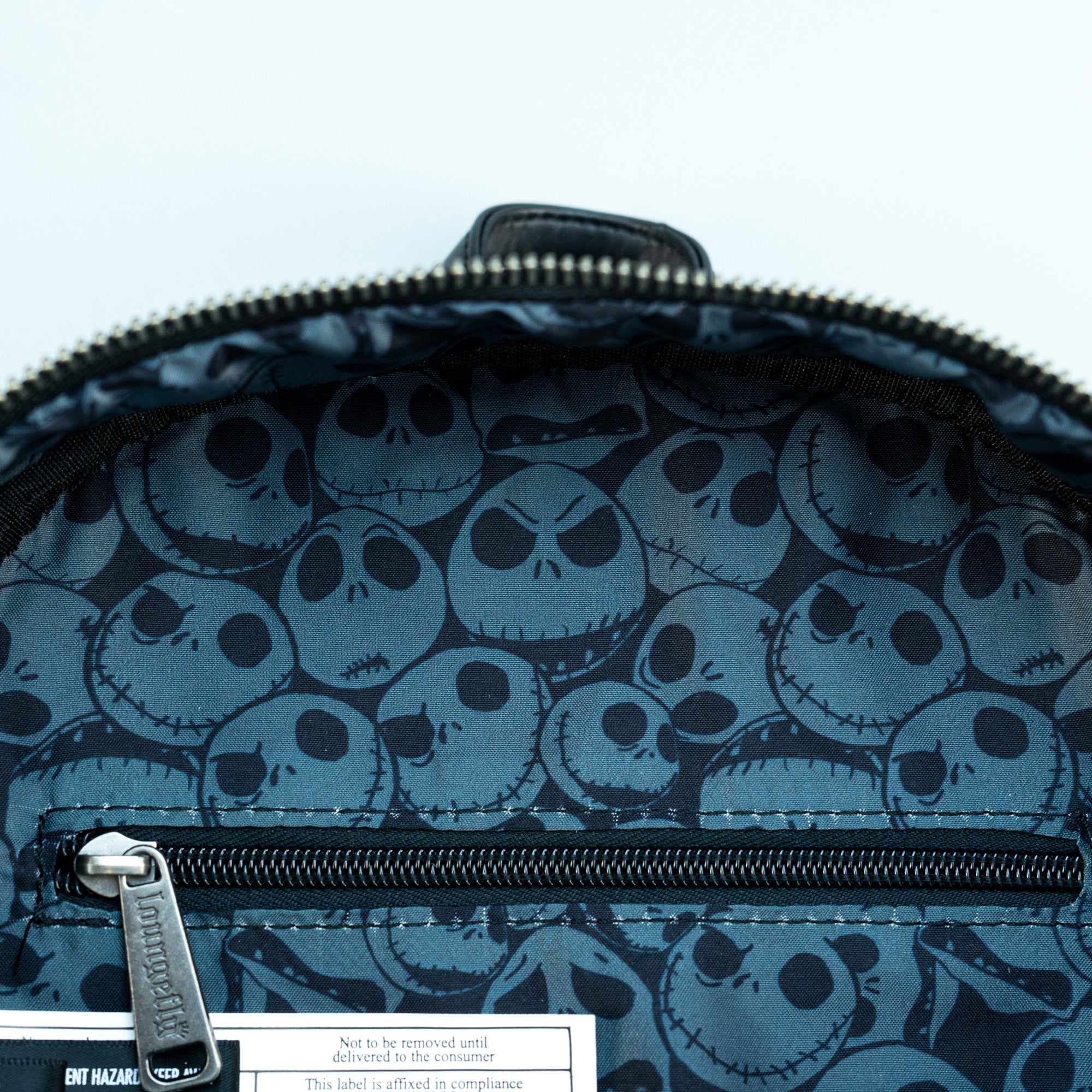 Loungefly The Nightmare Before Christmas Jack and Sally Mini Backpack - Image 5