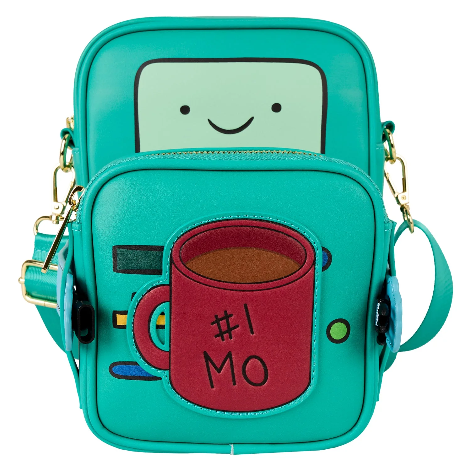 Loungefly x Adventure Time BMO Crossbuddies Bag - Image 2