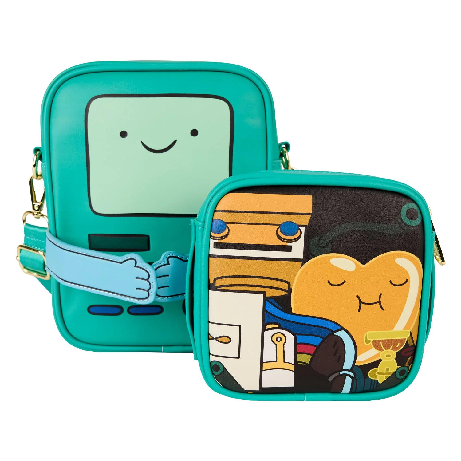 Loungefly x Adventure Time BMO Crossbuddies Bag - Image 3